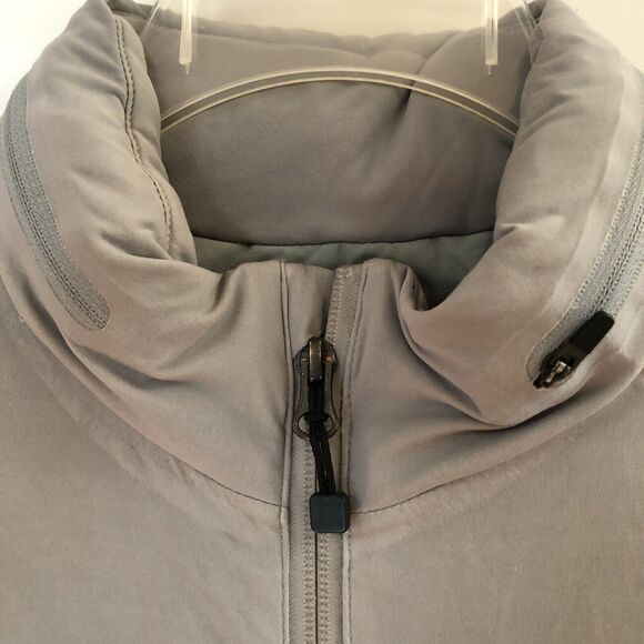 Ministry of Supply Aurora Insulated Full Zip Hood Jacket Green Gray Men Large - Picture 2 of 12